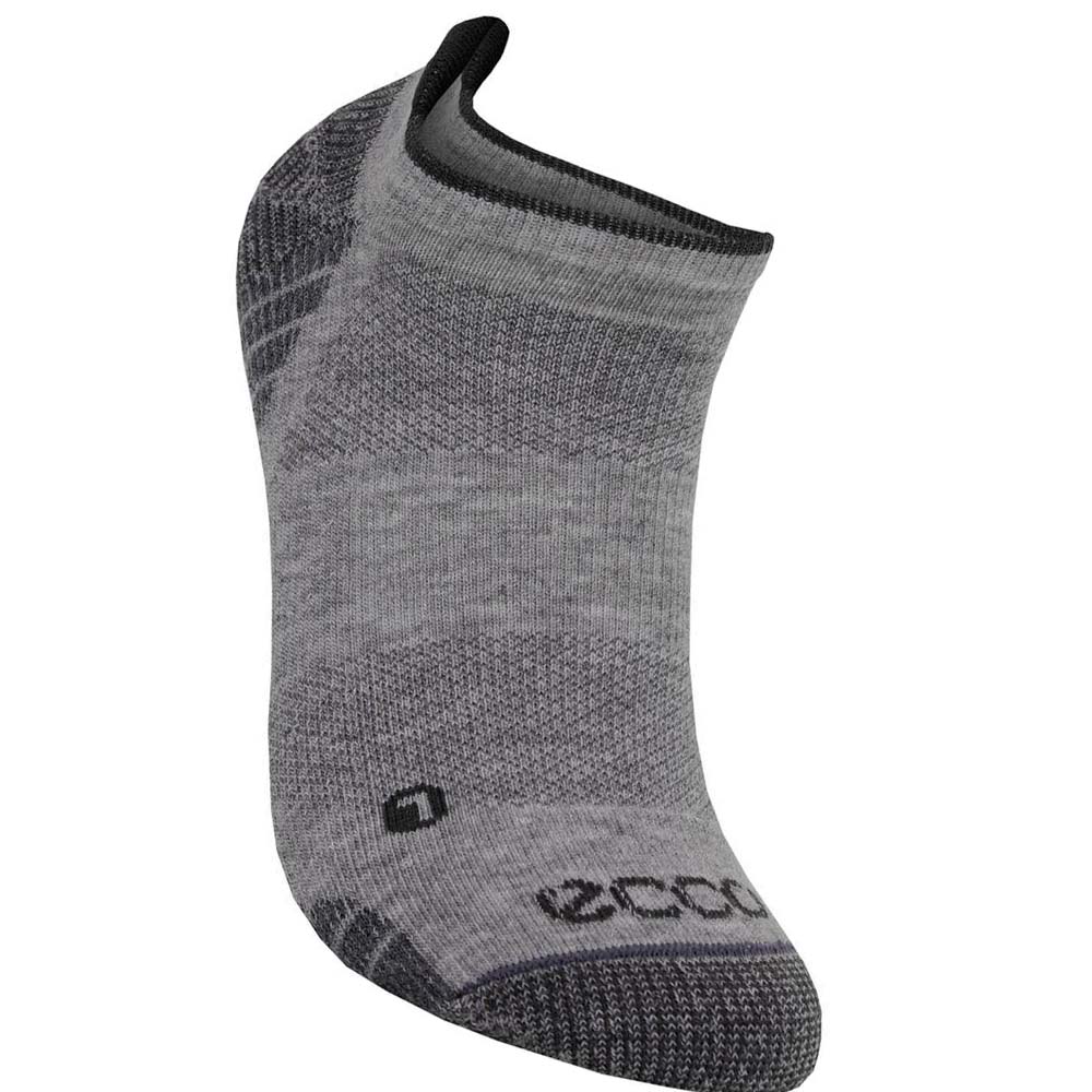 Dámské Ponožky Ecco Golfové Low-cut Socks Šedé | CZ 429MQZ